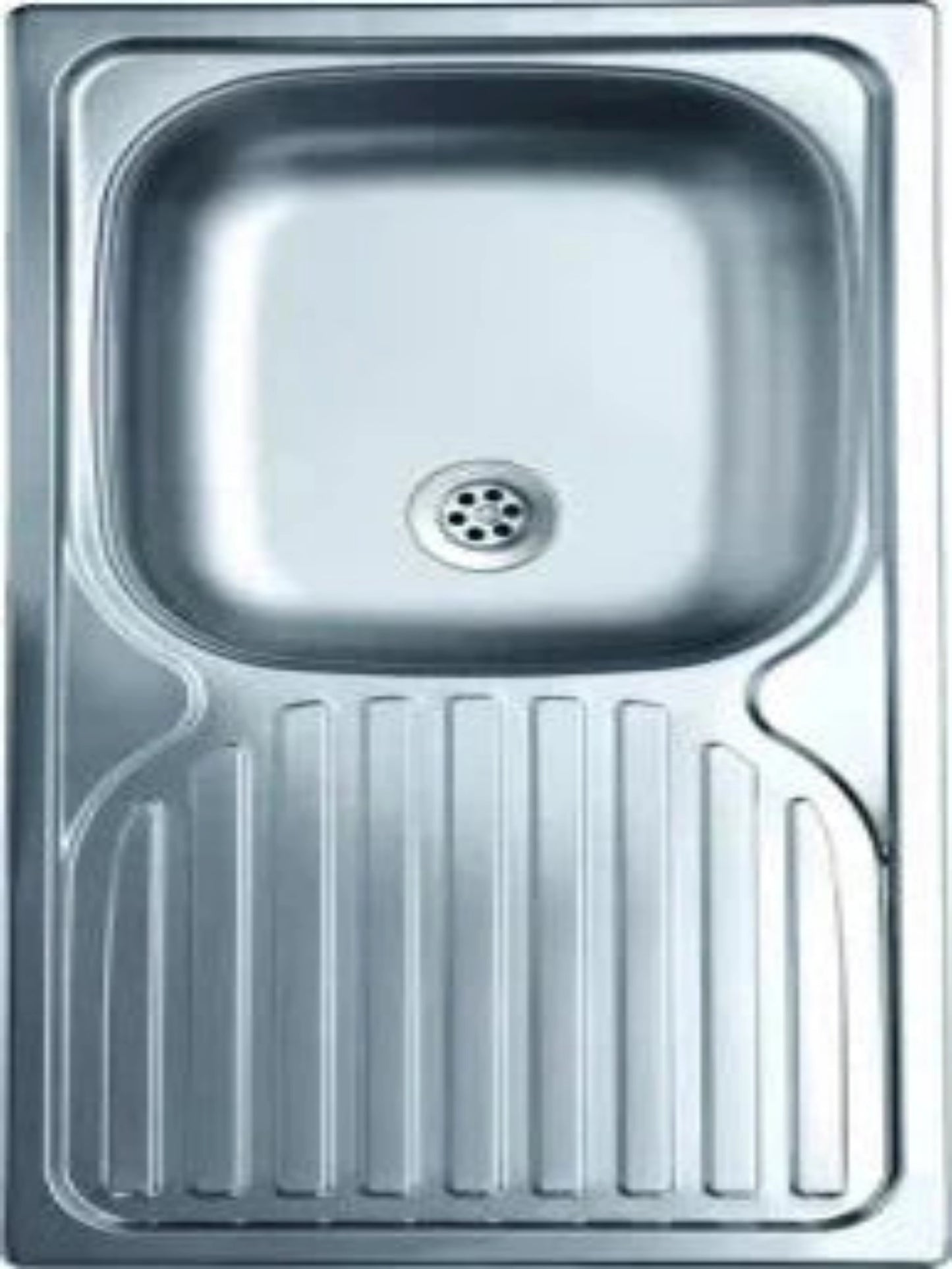 Chiuvetă inox pe blat – finisaj satin, montaj pe blat