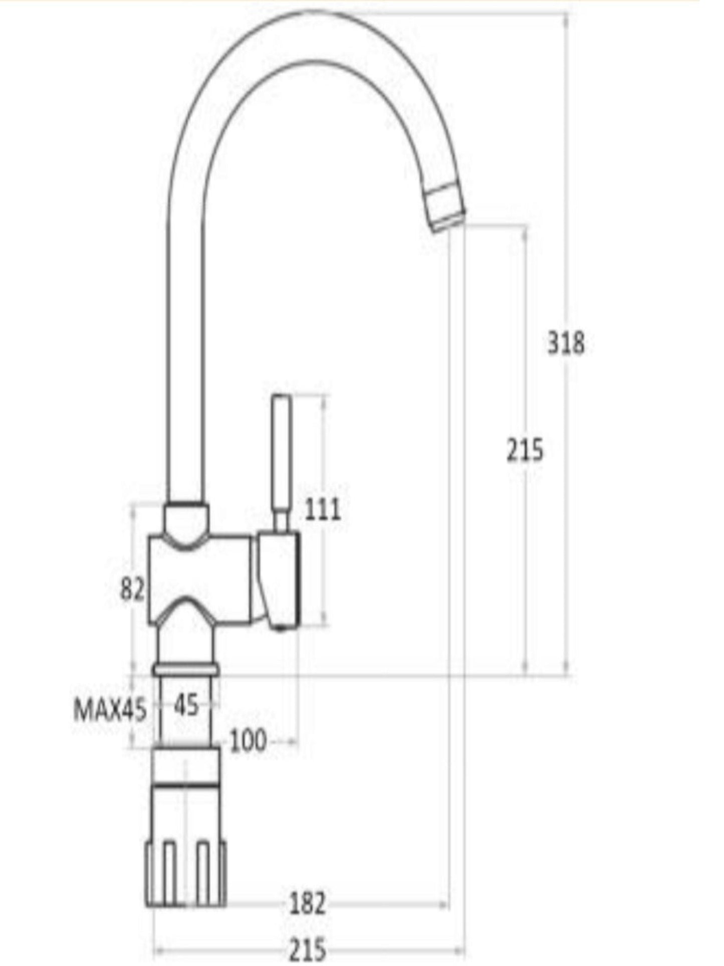 Caracteristici principale:
Finisaj Elegant: Design modern și sofisticat, potrivit pentru orice bucătărie cu stil contemporan.
Pipă Înaltă: Asigură spațiu suplimentar pentru spălarea vaselor mari și umplerea recipientelor înalte.
Tehnologie Economică: Proiectată pentru a reduce consumul de apă, contribuind la eficiență și economie de resurse.
Mâner Ergonomic: Permite control precis al temperaturii și debitului de apă pentru o utilizare confortabilă.