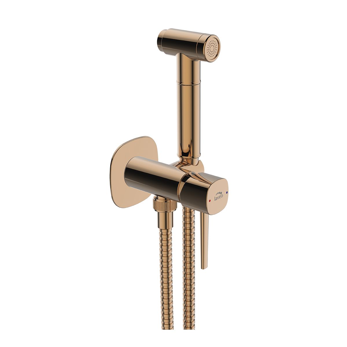 LAVEO POLA - Duș bidetta cu jet tip ploaie: pulverizare fină și relaxantă, perfectă pentru igiena personală.