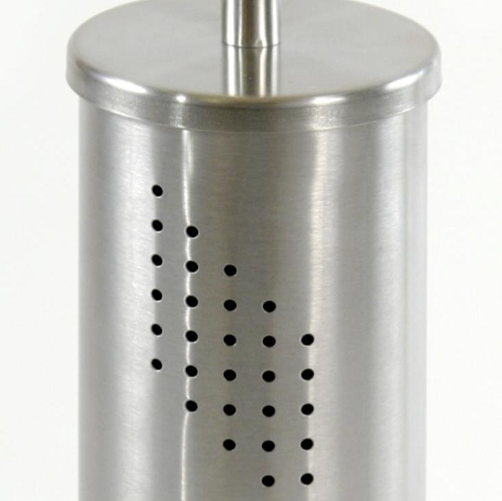 Suport si Perie WC, Finisaj Satin