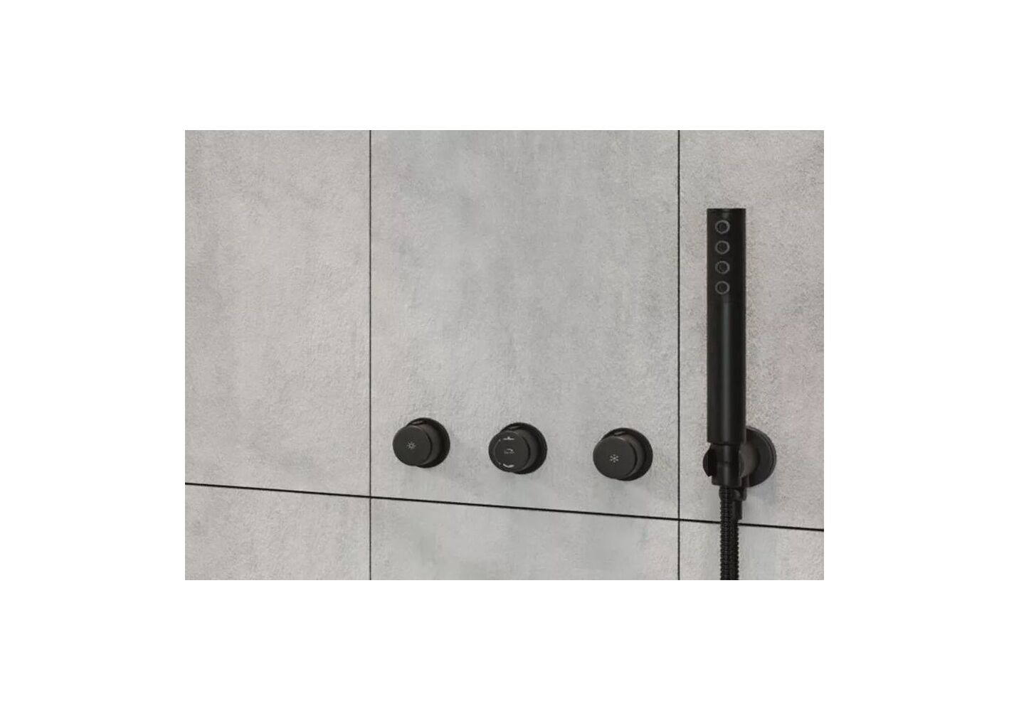 Sistem dus ingropat 5 gauri Pretto CROM