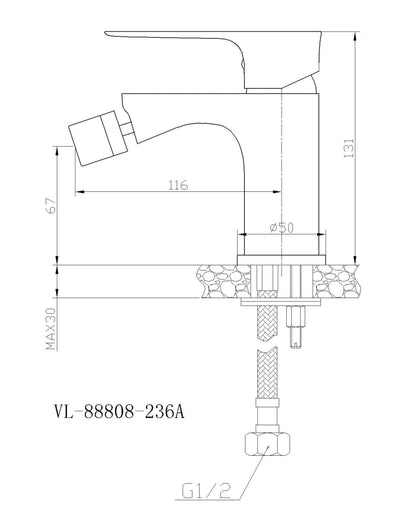 Design Modern și Elegant: Bateria bideului are un finisaj mat cu accente de crom, oferind un aspect curat și sofisticat. Perfectă pentru orice stil de baie, de la minimalist la luxos.
Materiale Durabile: Fabricată din materiale de înaltă calitate, bateria bideului este rezistentă la coroziune și uzură, asigurând o durabilitate extinsă și un aspect impecabil în timp.
&nbsp;Control Precis al Apei: Mânerul ergonomic permite ajustarea rapidă și ușoară a temperaturii și debitului de apă, pentru o experiență pers