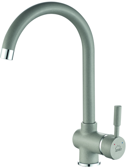 Caracteristici principale:

Finisaj Elegant: Design modern și sofisticat, potrivit pentru orice bucătărie cu stil contemporan.
Pipă Înaltă: Asigură spațiu suplimentar pentru spălarea vaselor mari și umplerea recipientelor înalte.
Tehnologie Economică: Proiectată pentru a reduce consumul de apă, contribuind la eficiență și economie de resurse.
Mâner Ergonomic: Permite control precis al temperaturii și debitului de apă pentru o utilizare confortabilă.