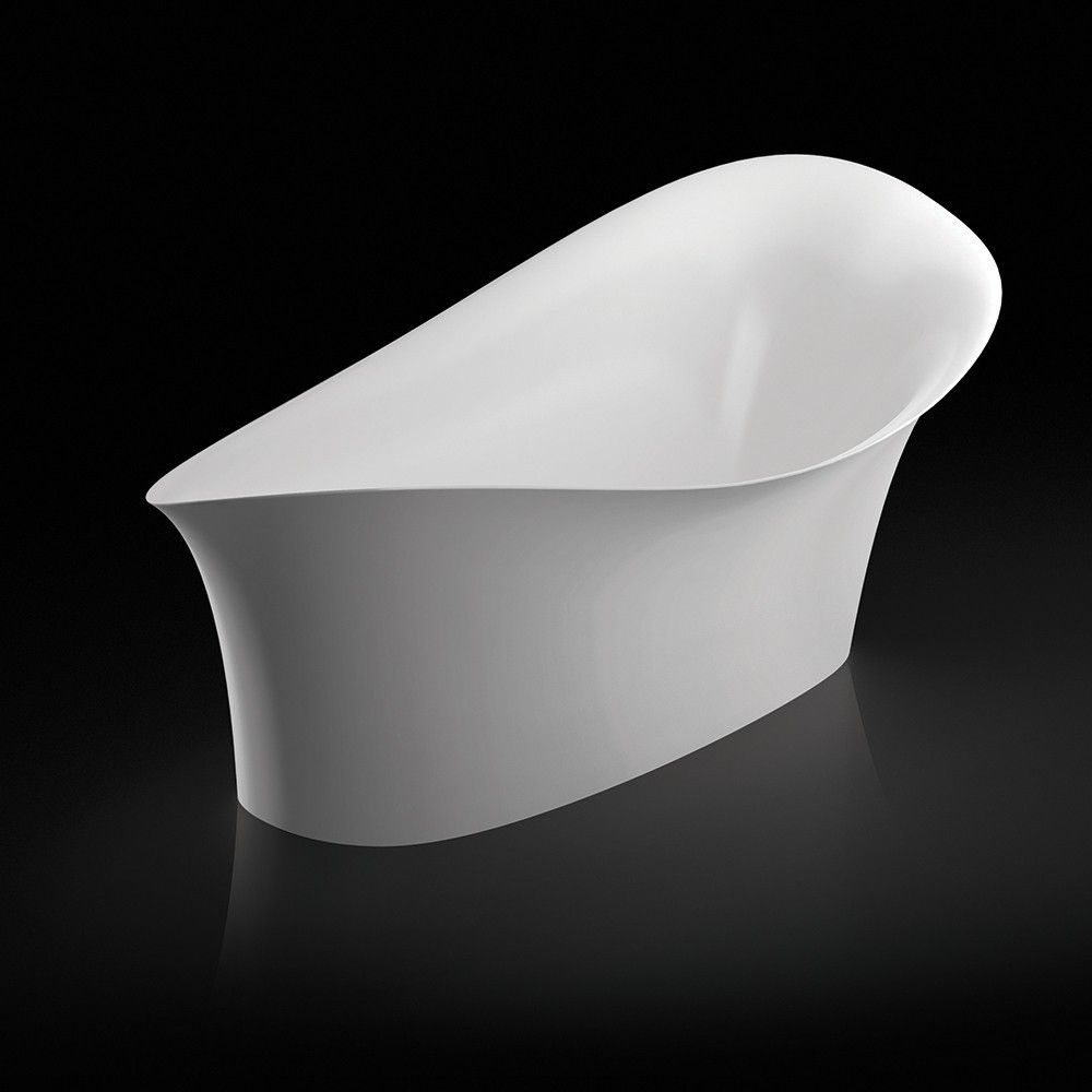 Cada de baie Spatio Adria II – vedere laterală cu dimensiuni complete