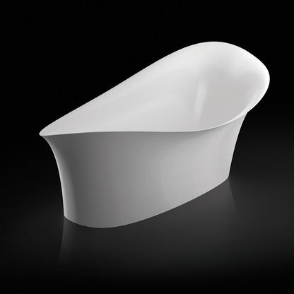 Cada de baie Spatio Adria II – vedere laterală cu dimensiuni complete