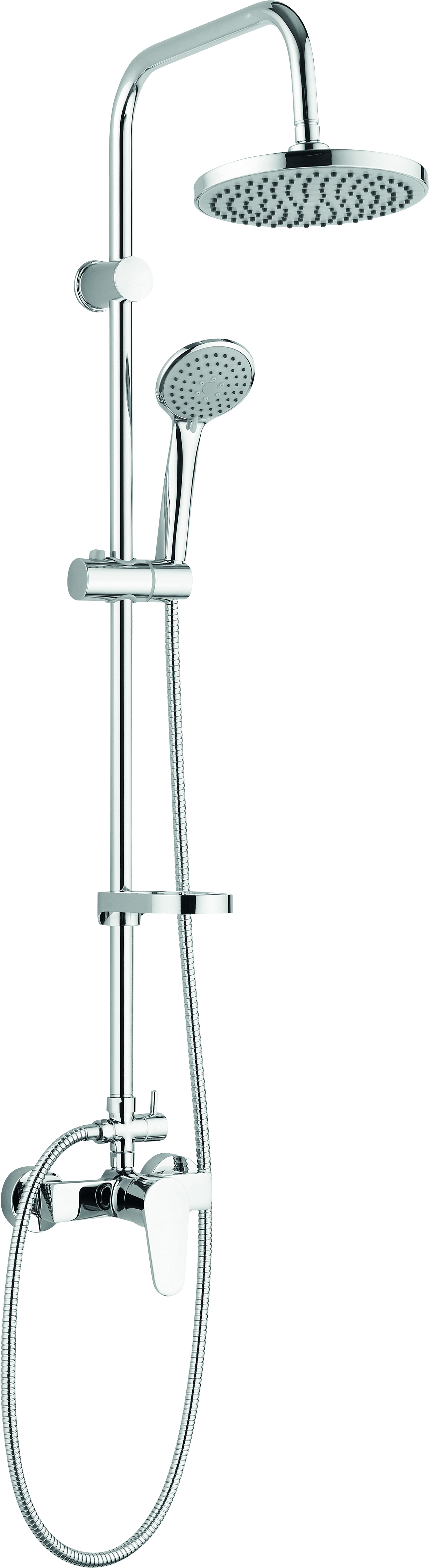 Baterie încastrată: Design minimalist, ideal pentru economisirea spațiului și pentru un aspect curat și modern în baie.
Sistem anti-calcar: Previne acumularea de calcar, asigurând o durată de viață îndelungată și menținând performanțele dușului la standarde ridicate.
3 funcții de duș: Bucurați-vă de flexibilitate și confort cu cele 3 moduri de duș – ploaie, masaj și duș de mână.
Material: Construcție solidă, fabricată din alamă cromată de înaltă calitate, rezistentă la coroziune și uzură.