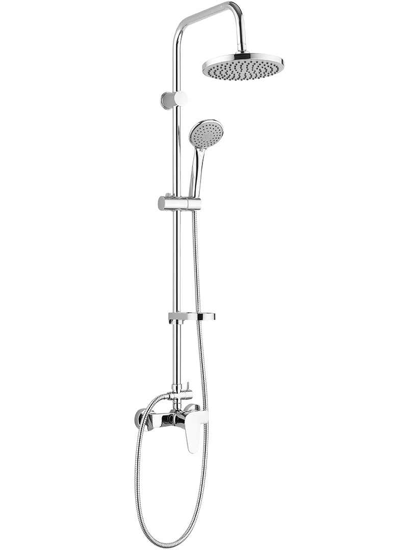 Baterie încastrată: Design minimalist, ideal pentru economisirea spațiului și pentru un aspect curat și modern în baie.
Sistem anti-calcar: Previne acumularea de calcar, asigurând o durată de viață îndelungată și menținând performanțele dușului la standarde ridicate.
3 funcții de duș: Bucurați-vă de flexibilitate și confort cu cele 3 moduri de duș – ploaie, masaj și duș de mână.
Material: Construcție solidă, fabricată din alamă cromată de înaltă calitate, rezistentă la coroziune și uzură.