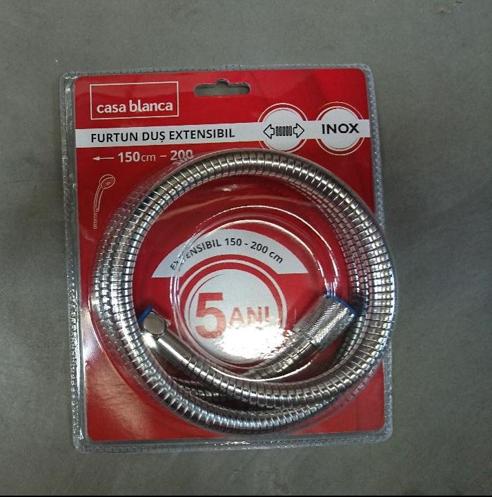 Furtun de Dus Extensibil CasaBlanca CBEX 150-200 CM