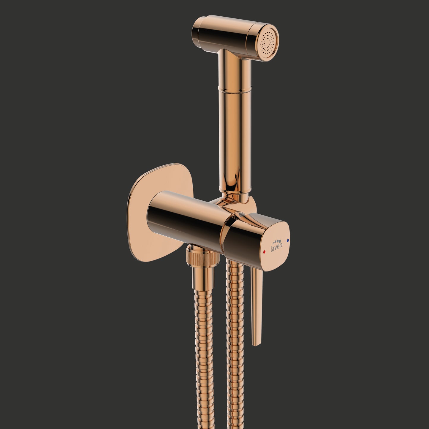 Setul include un duș bidetta cu jet de pulverizare tip ploaie, oferind o utilizare confortabilă și delicată.