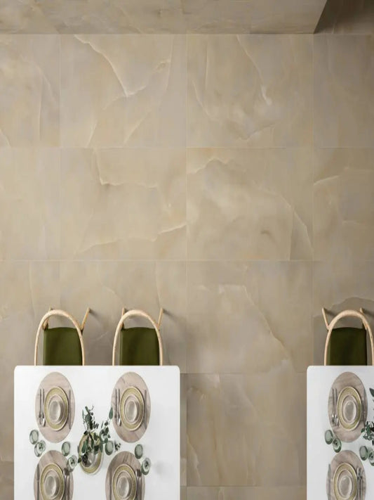 Prestigio Onyx Beige efect natural de onix/marmură