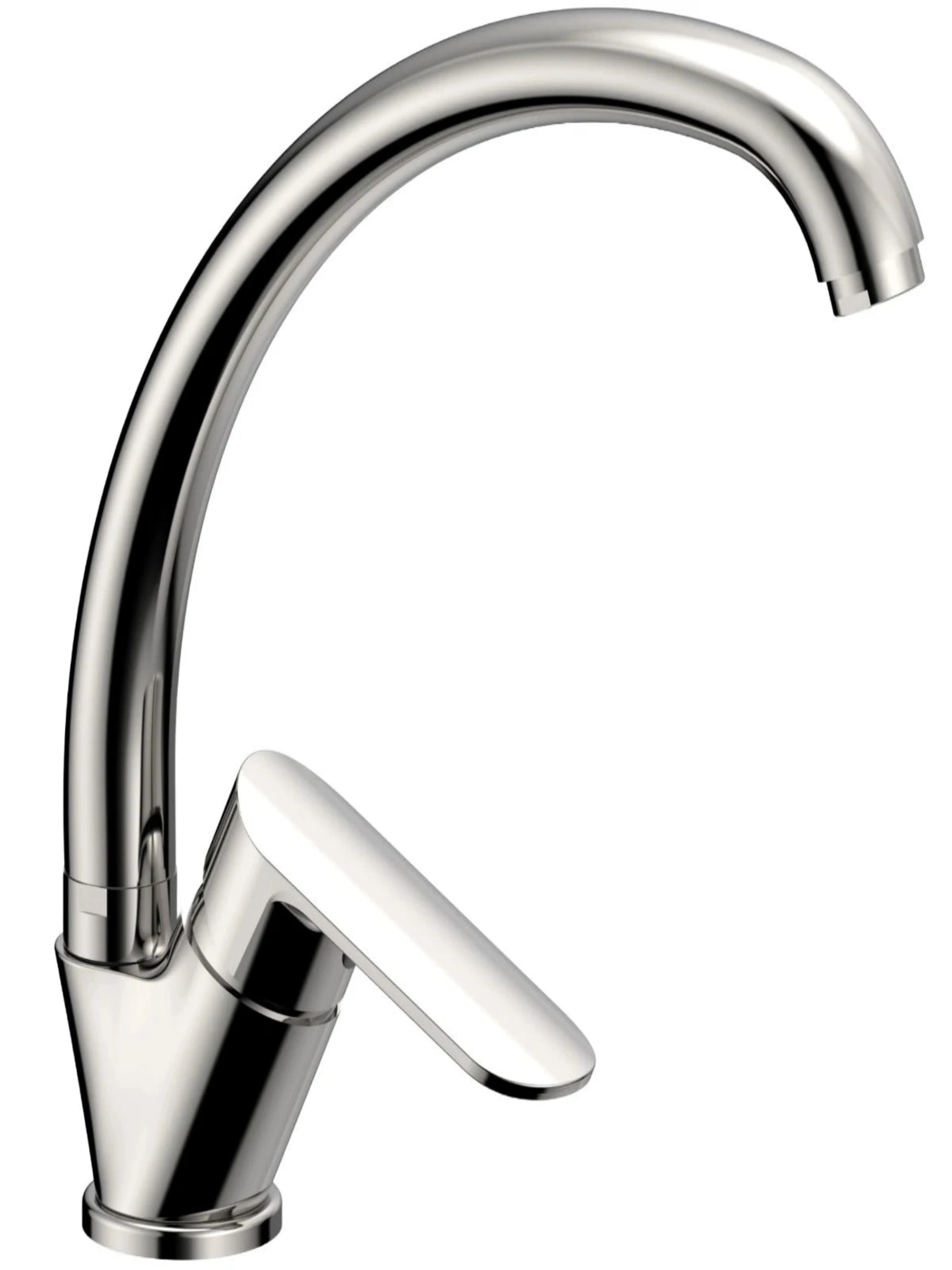 Baterie de Bucătărie Gât Lebădă Delta Plus – Eleganță și Funcționalitate pe Perete