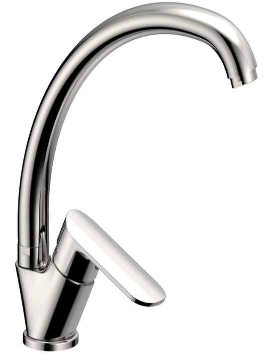 Baterie de Bucătărie Gât Lebădă Delta Plus – Eleganță și Funcționalitate pe Perete