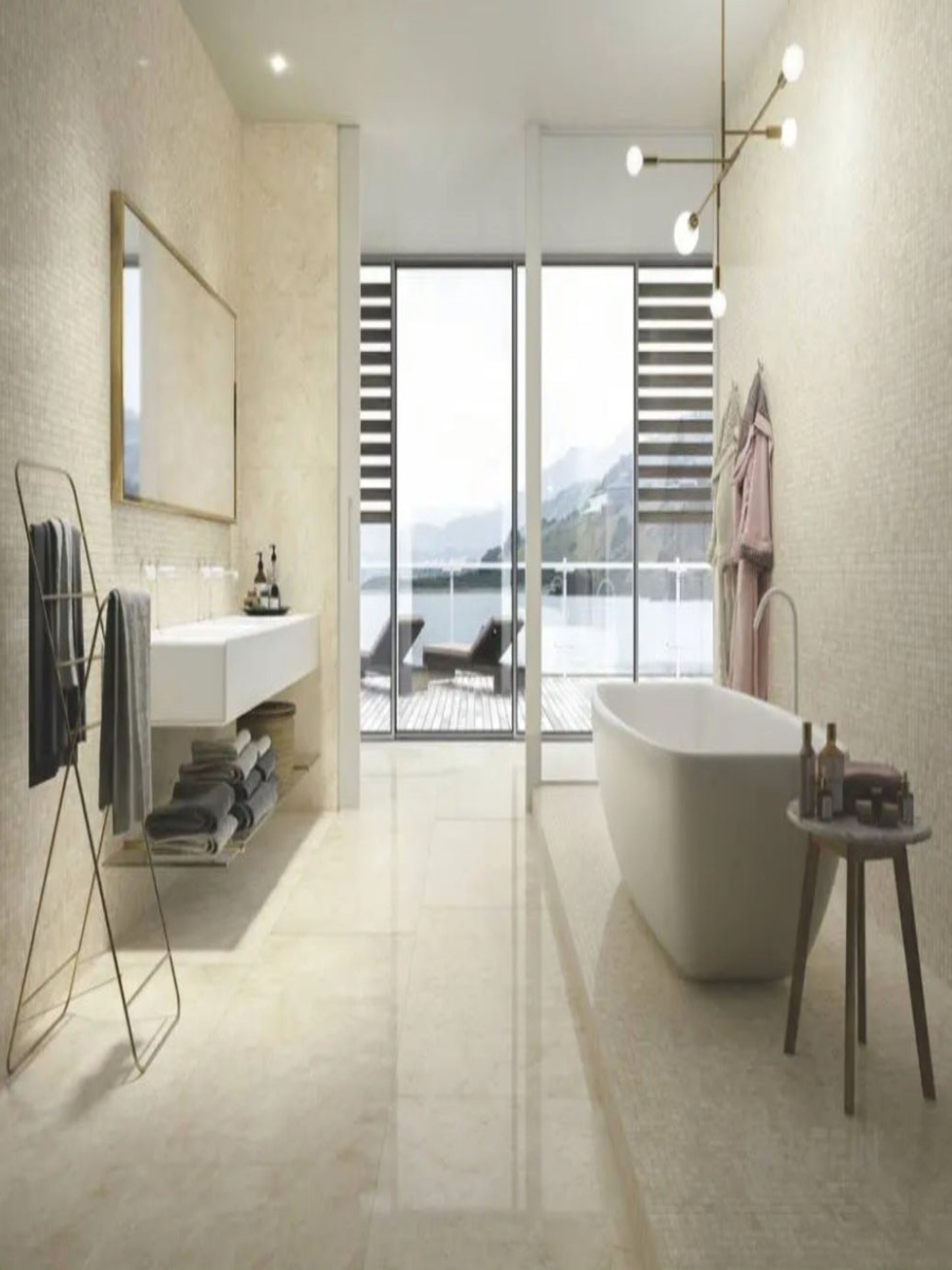 gresia si faianta lucioasa model Arcadia colectia prestigio de la refin diensiuni mari