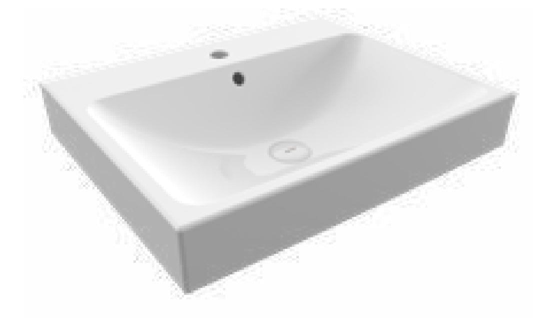 Lavoar Alb Suspendat Lusa