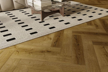 Pardoseala SPC Premium Herringbone Canberra 5 mm – 125 × 625 mm