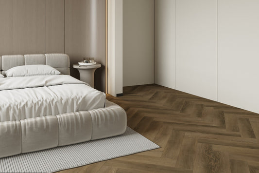 Pardoseala SPC Premium Herringbone Darwin 5 mm – 125 × 625 mm
