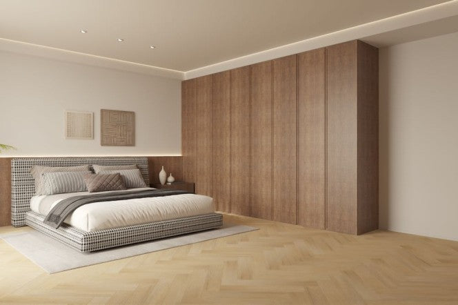 Pardoseală SPC Premium Herringbone Hobart 5 mm – 125 × 625 mm