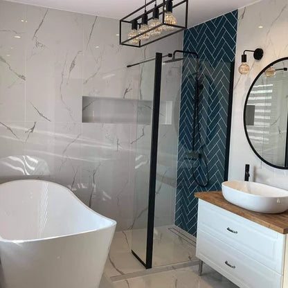 Coloana de Dus cu Baterie Termostatica, LAVEO PRETTO