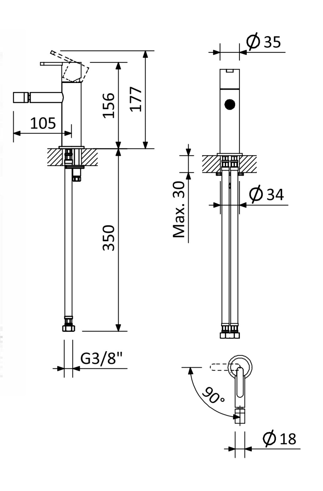 Capăt Reglabil: Permite orientarea jetului de apă pentru un control precis și o utilizare confortabilă.
Design Modern: Potrivită pentru orice decor de baie contemporan.
Materiale Durabile: Construcție din materiale de înaltă calitate pentru o durată de viață extinsă.
Tehnologie Cold Start: Asigură siguranța prin activarea apei reci inițial, prevenind riscul de opărire.
Cartuș ceramic: De 35 mm pentru o funcționare lină și durabilă.
Finisaj: Auriu/Negru/Roze mat și crom cu o estetică modernă.
Garanție: 10 an
